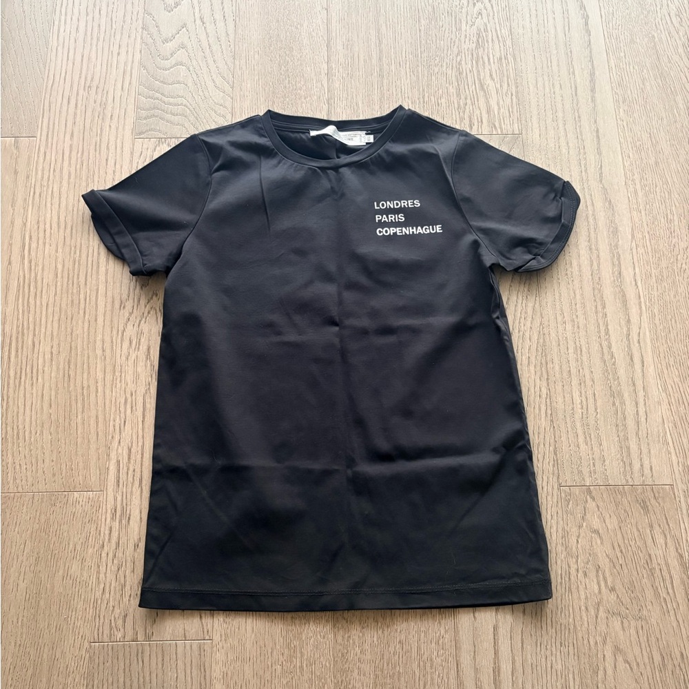Black Graphic Tee